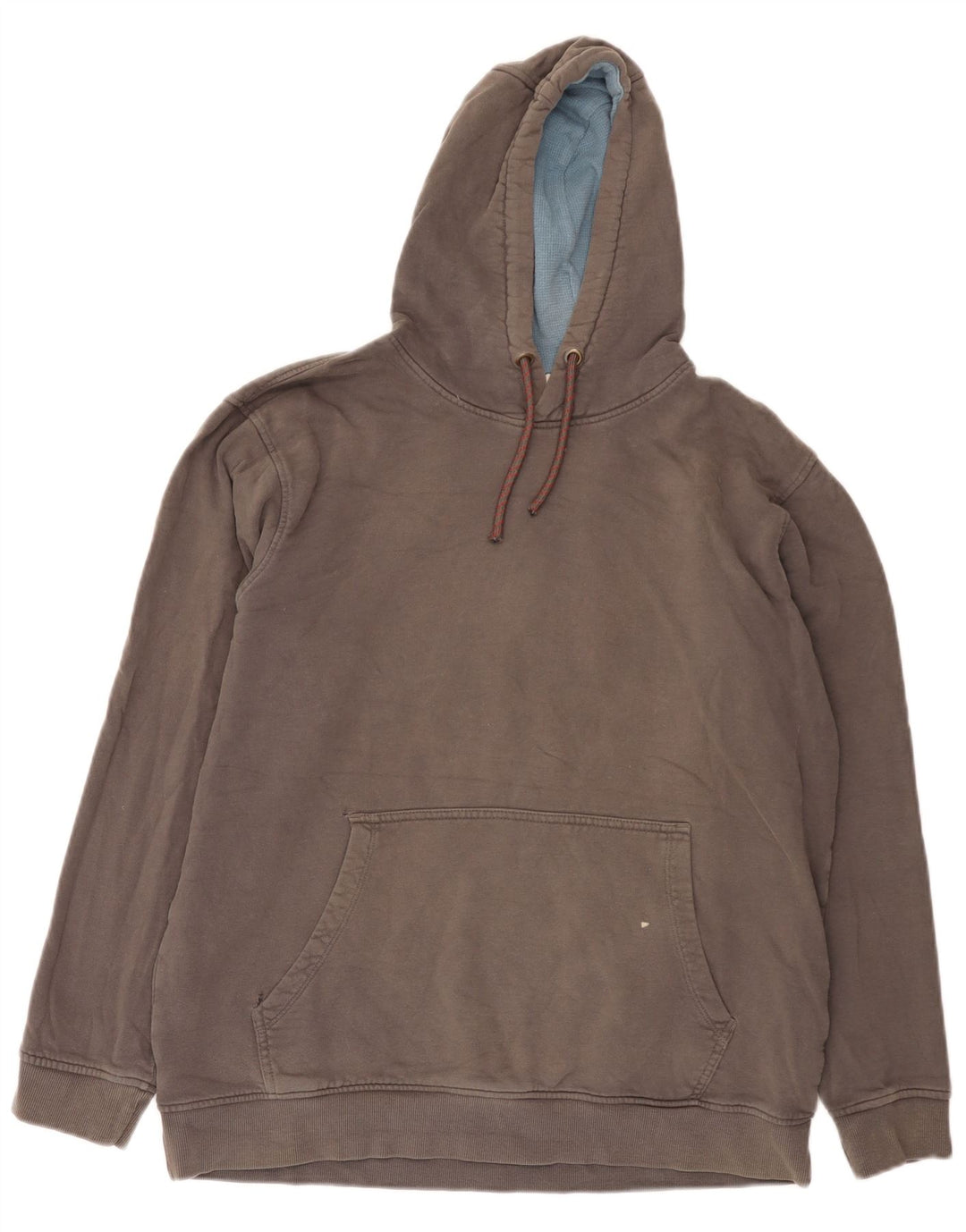 Suéter masculino com capuz Mountain Warehouse grande algodão cinza