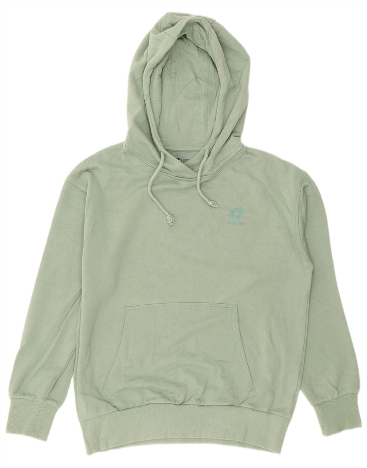 LOTTO moletom com capuz masculino verde médio