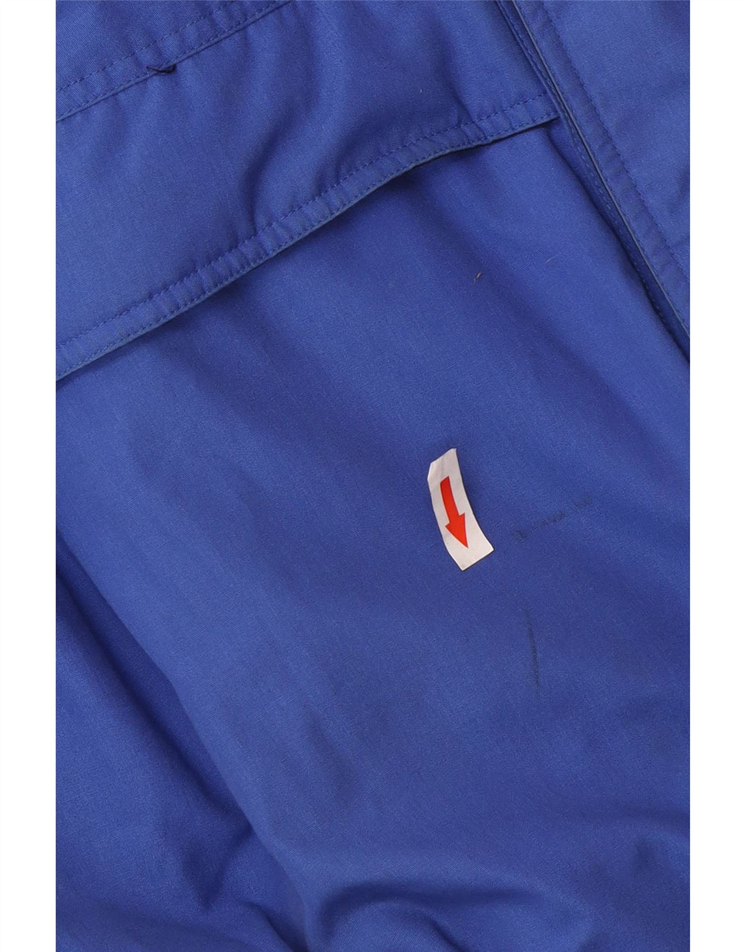 Jaqueta de esqui masculina vintage UK 40 grande azul