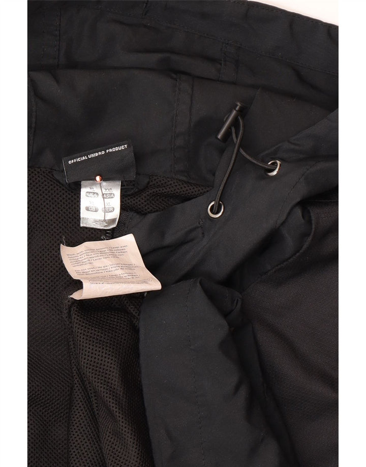 Jaqueta masculina com capuz UMBRO XL poliéster preto