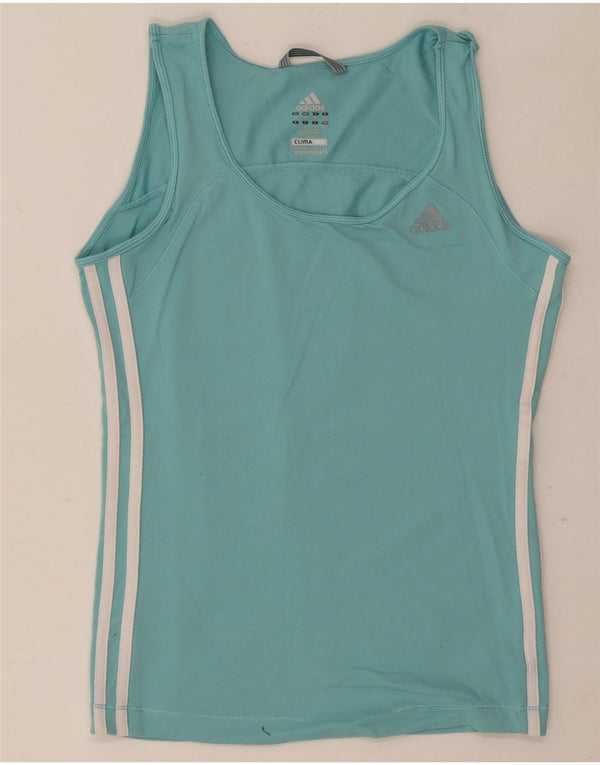 Adidas Womens Clima 365 Vest Top UK 14 Médio Azul