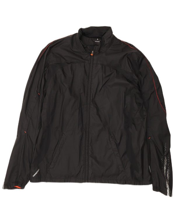 Adidas Mens Climacool Rain Jacket UK 42 XL Preto Poliéster