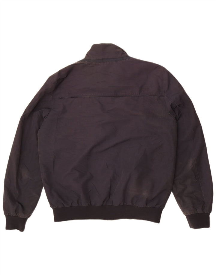 Geox Mens Respira Bomber Jacket UK 40 Grande Poliéster Preto