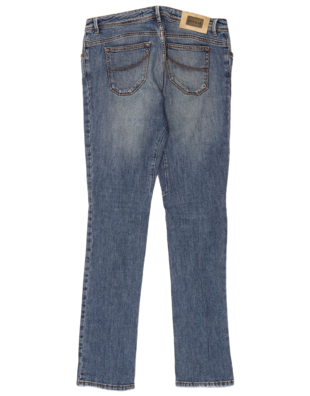 SIVIGLIA Jeans Slim Feminino W30 L34 Azul Algodão