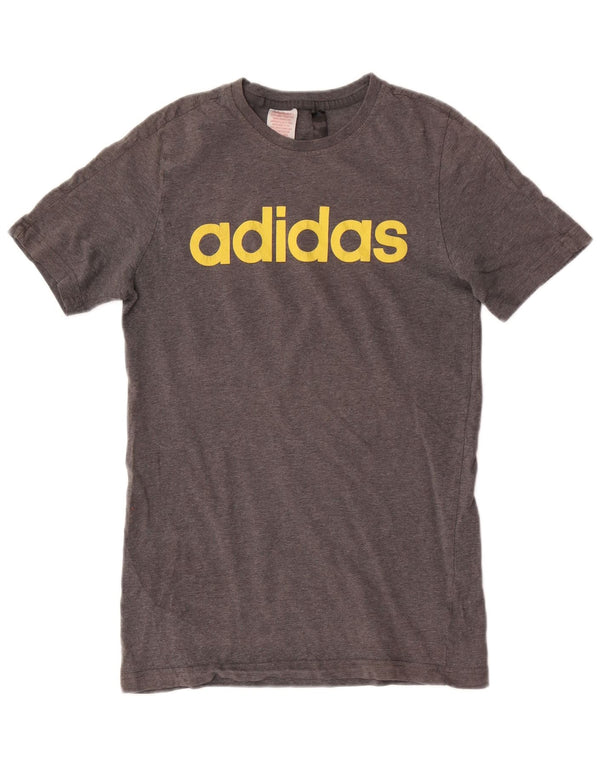 Top Camiseta Adidas Meninas Graphic 15-16 Anos Cinza