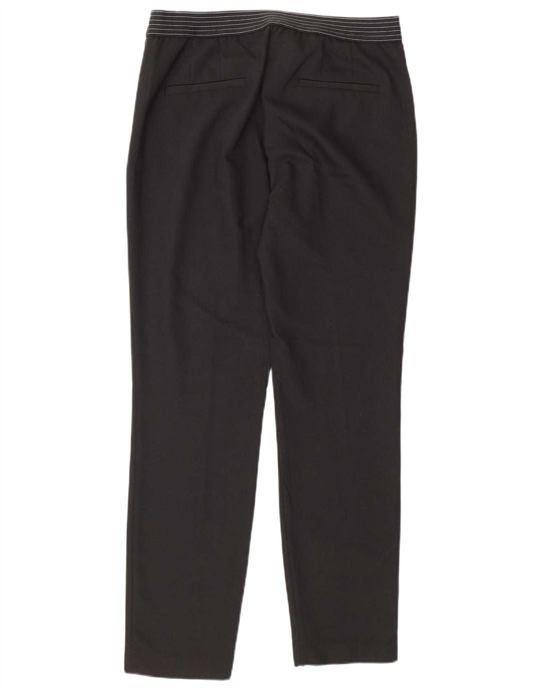 Zara Calça Chino Feminina Slim Médio W28 L28 Algodão Preto