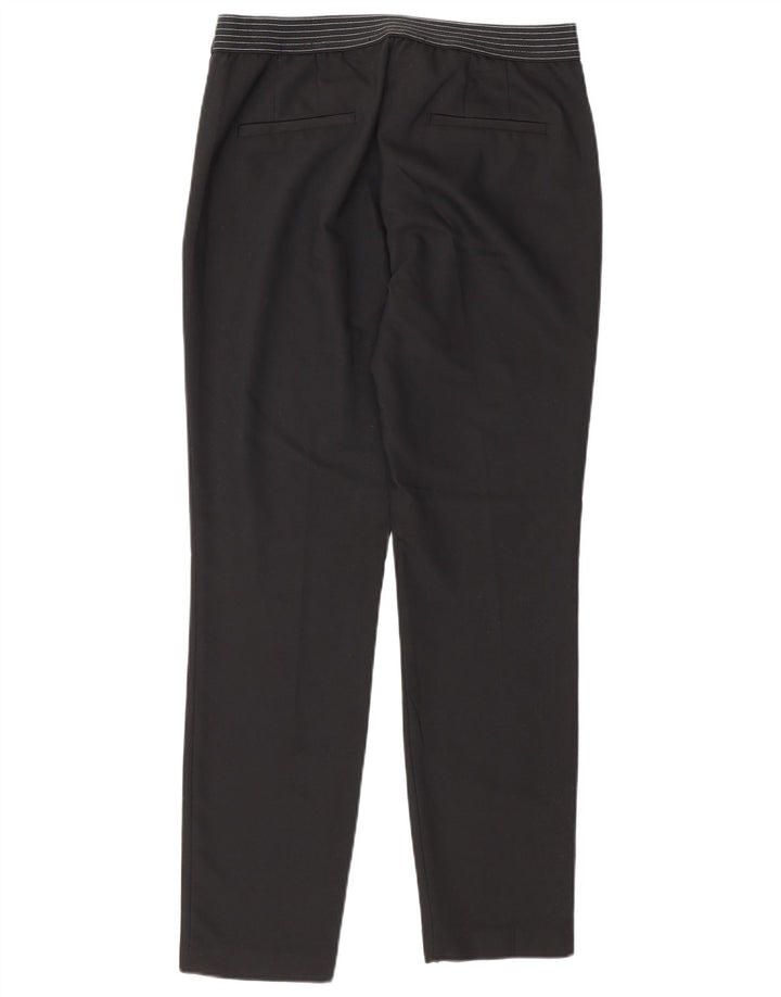 Zara Calça Chino Feminina Slim Médio W28 L28 Algodão Preto