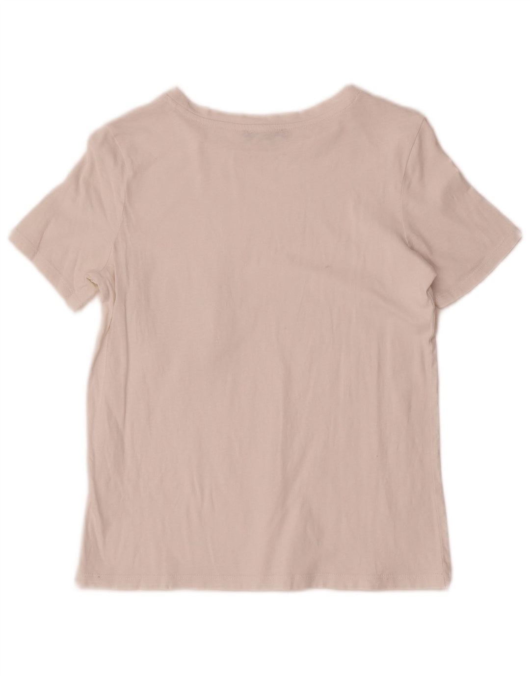 Camiseta feminina Zara Top UK 10 pequena branca