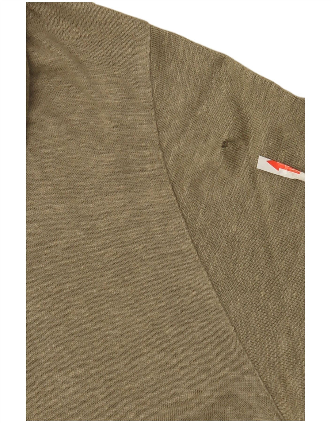 Camisa polo masculina regular Ted Baker tamanho 4 grande linho cáqui