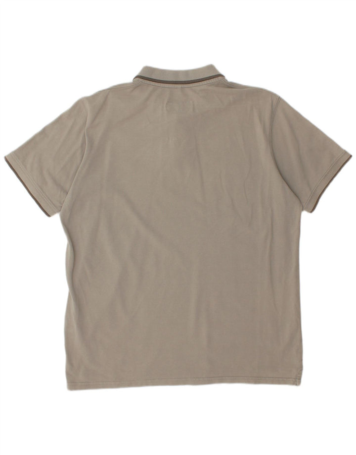 Camisa polo masculina CARRERA XL cinza algodão