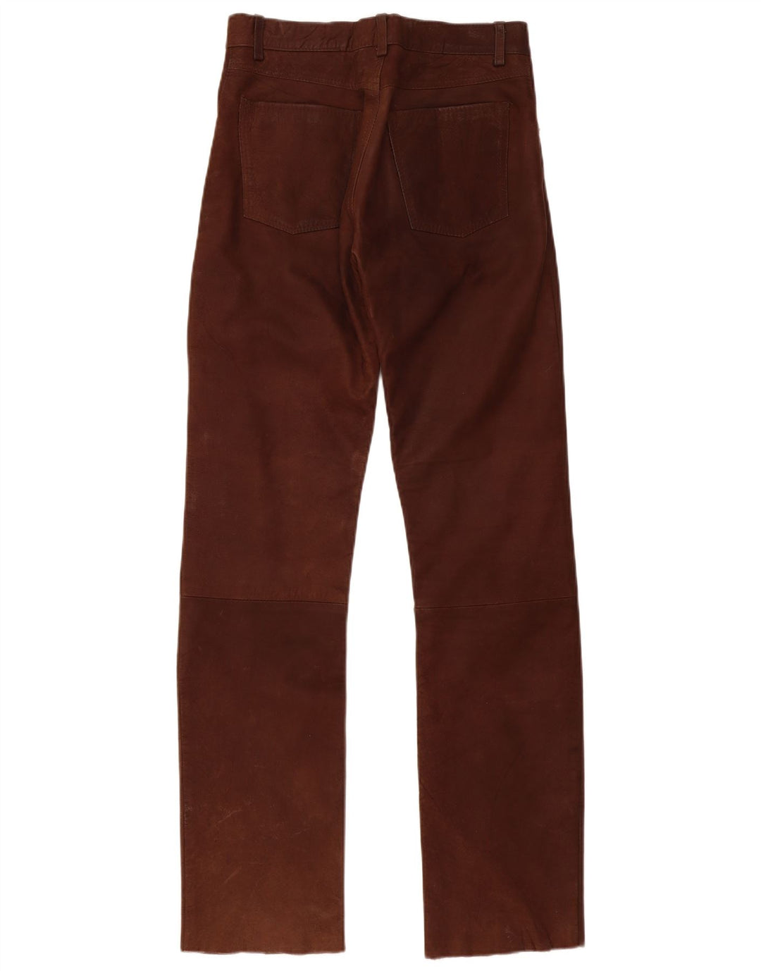 ENJOY Calça masculina de couro W30 L34 marrom