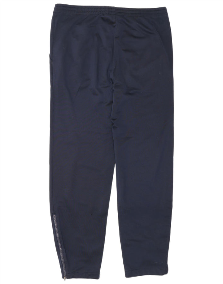 Calça de treino masculina Fila IT 48 poliéster listrado azul marinho médio