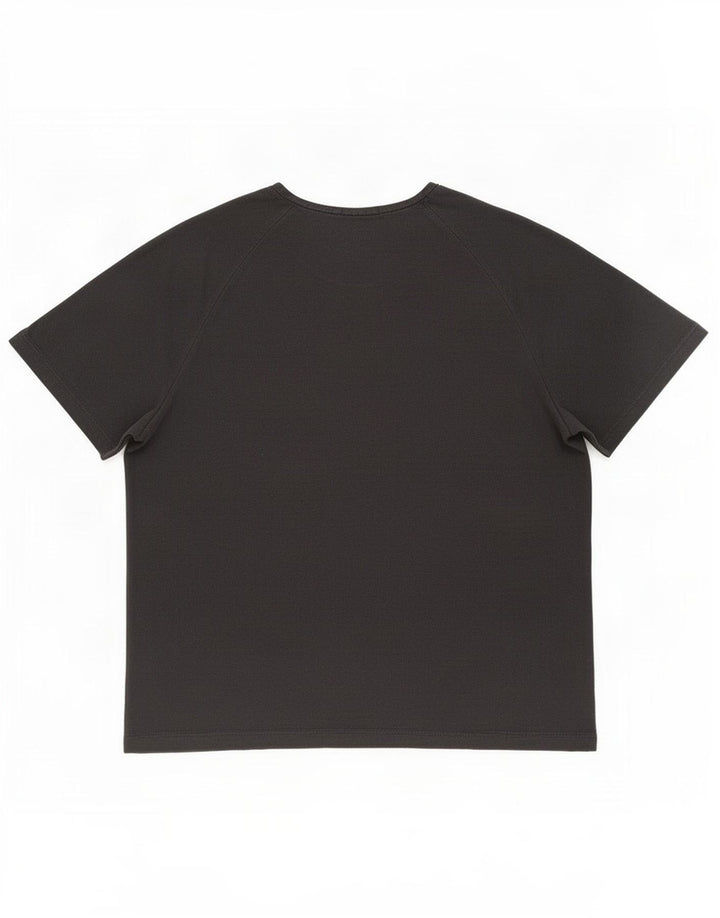 Adidas Mens Camiseta Top Cinza Médio
