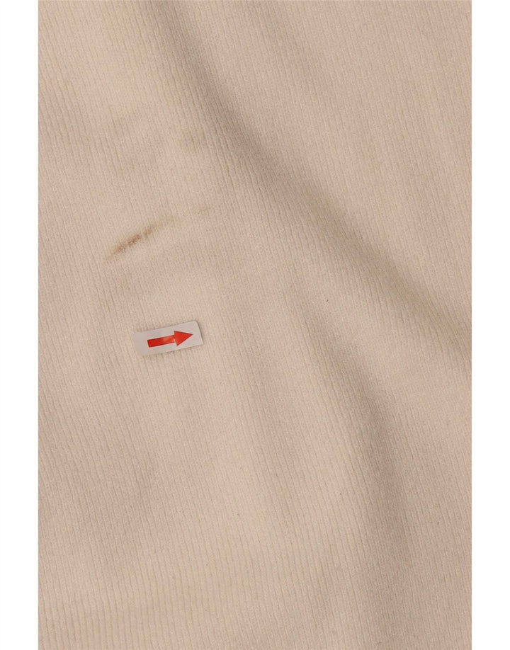 Suéter cardigã feminino Marks & Spencer Longline aberto Reino Unido 16 grande off white