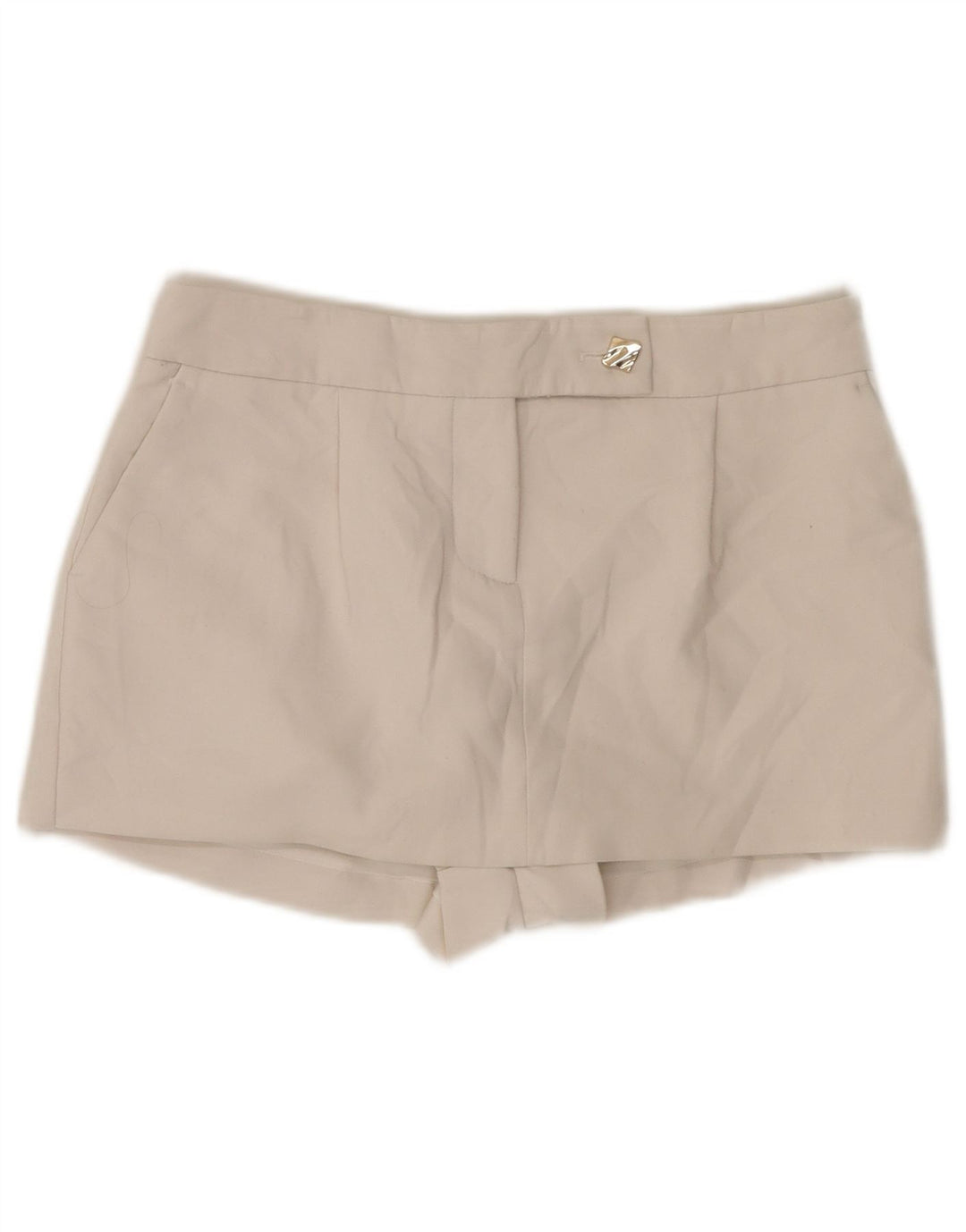 Zara Womens Skort UK 6 XS W30 Branco Viscose