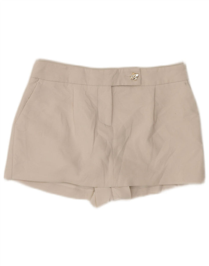 Zara Womens Skort UK 6 XS W30 Branco Viscose