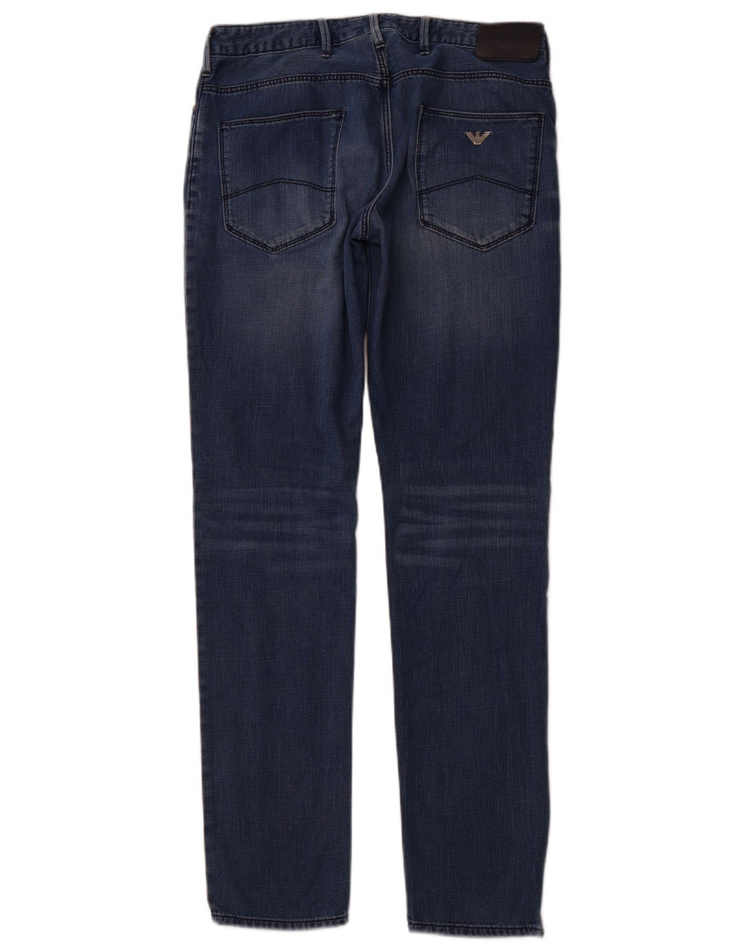 ARMANI Jeans Slim Feminino W31 L34 Azul Algodão