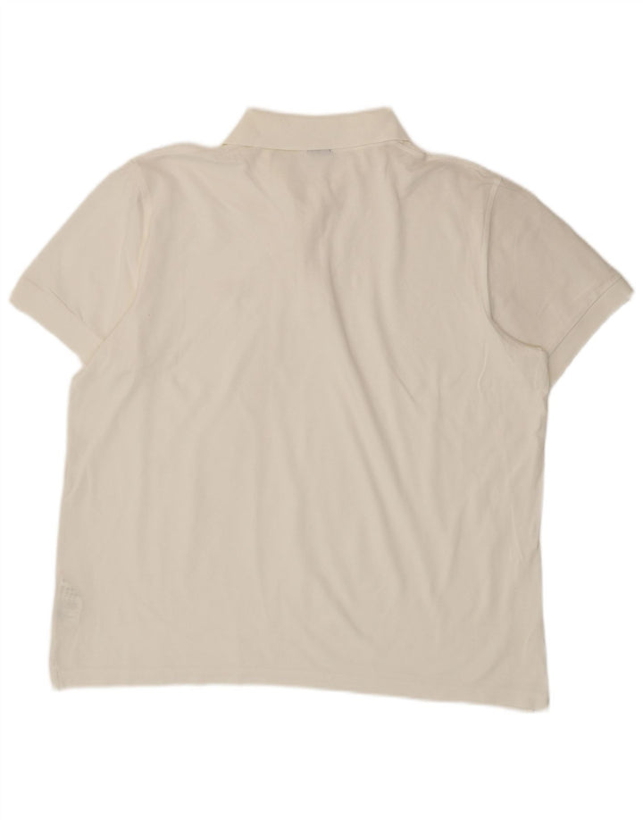 Camisa polo masculina HUGO BOSS XL algodão branco