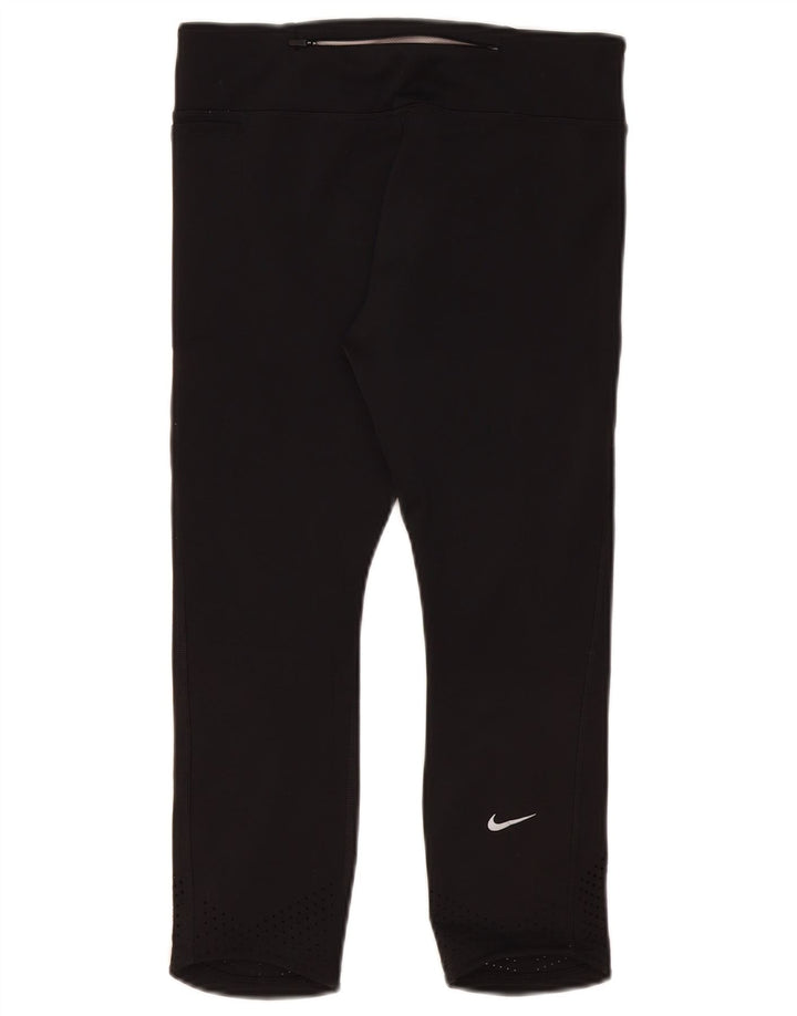 Leggings Nike Dri Fit Capri UK 12 Médio Preto