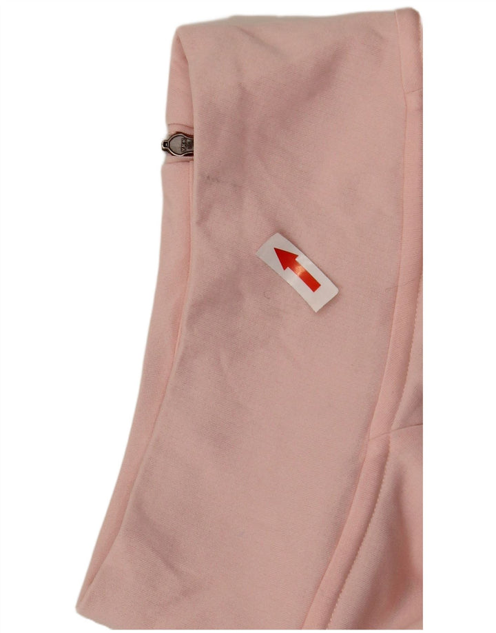Nike feminino oversized gráfico zip pescoço pulôver treino top reino unido 6 XS rosa