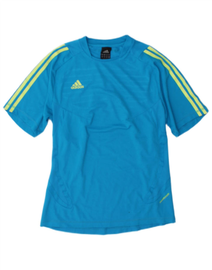 Adidas Camiseta Masculina Top Pequeno Azul Poliéster