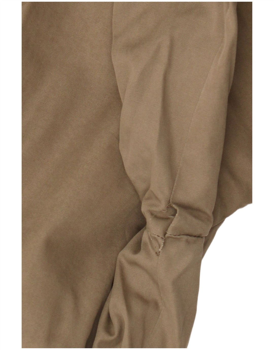 Sobretudo masculino vintage UK 40 grande algodão bege