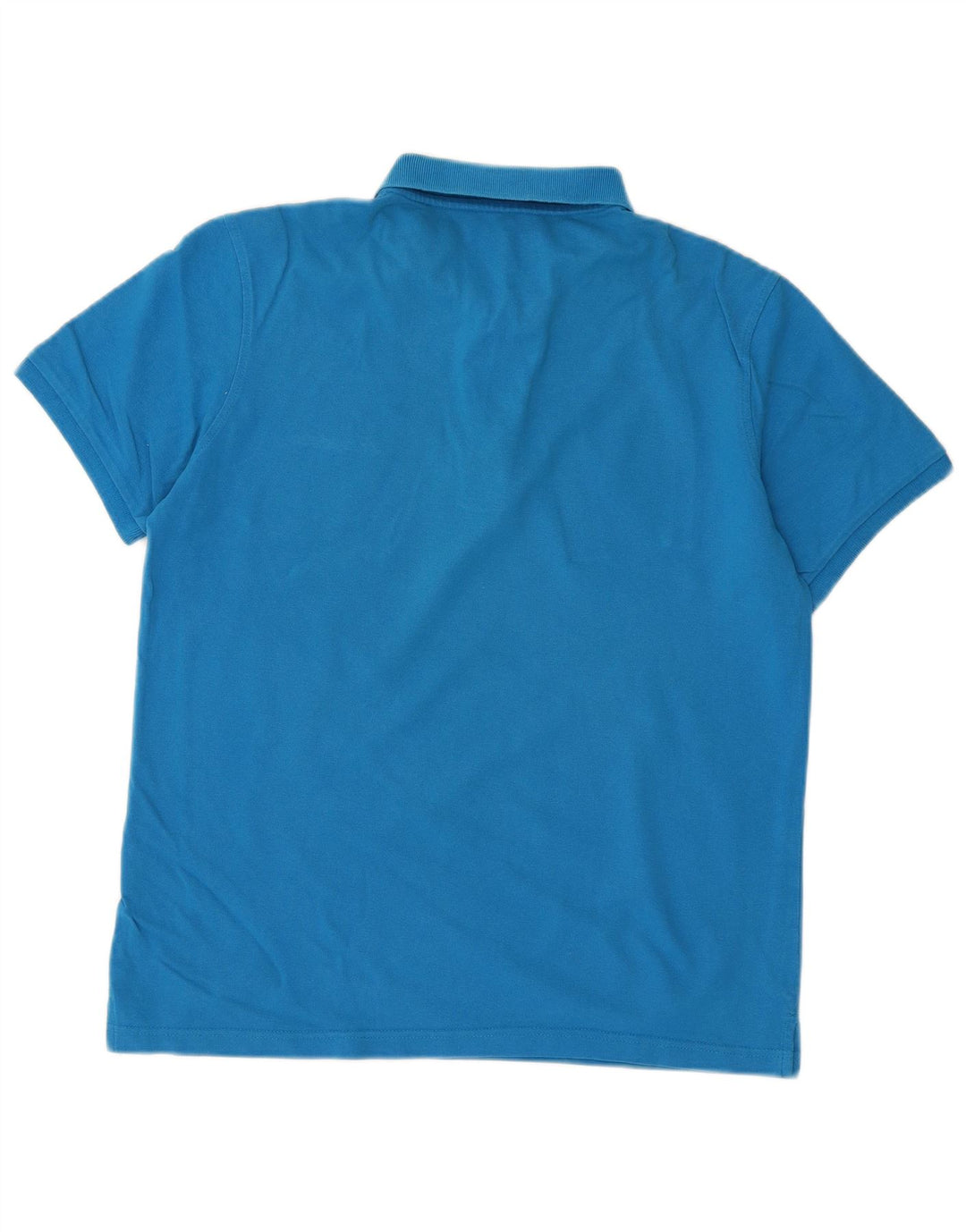 Camisa polo masculina LOTTO grande algodão azul