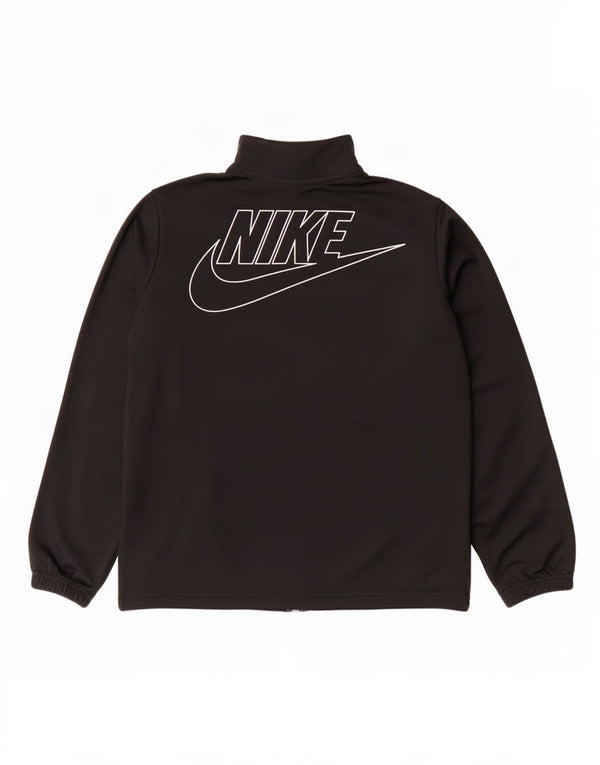 Jaqueta Nike Boys Graphic Tracksuit Top 12-13 Anos XL Preto Poliéster