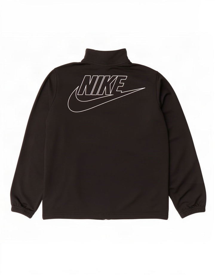 Jaqueta Nike Boys Graphic Tracksuit Top 12-13 Anos XL Preto Poliéster