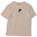 Camiseta masculina Fila Top médio algodão branco