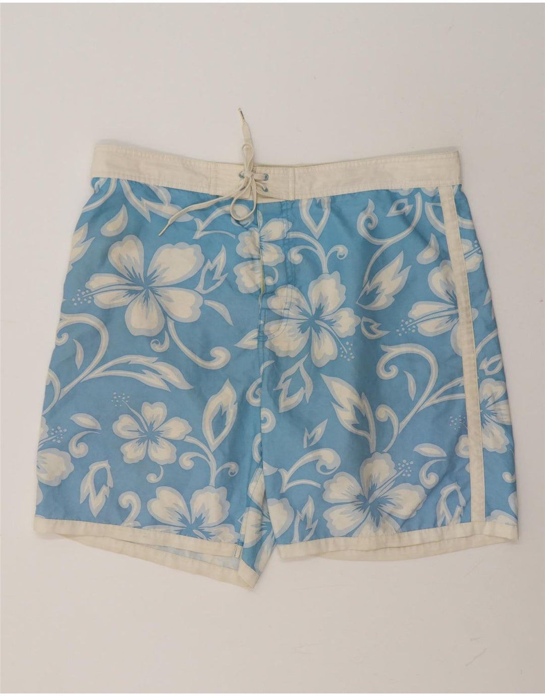 Shorts de natação masculino Sundek XL azul floral