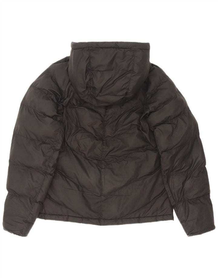 Jaqueta acolchoada com capuz Nike Boys 13-14 anos XL preto poliéster