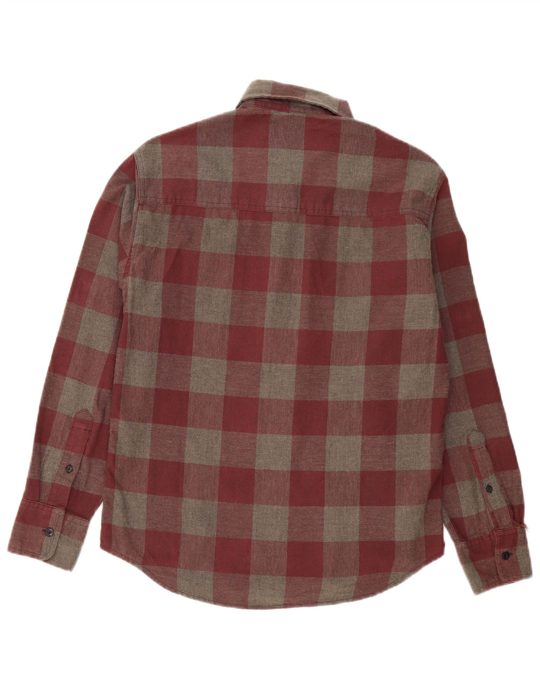 Camisa masculina de flanela Levi's Denizen pequena cinza guingão