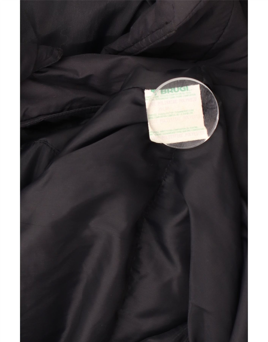 Casaco corta-vento feminino Brugi UK 22 3XL preto poliamida