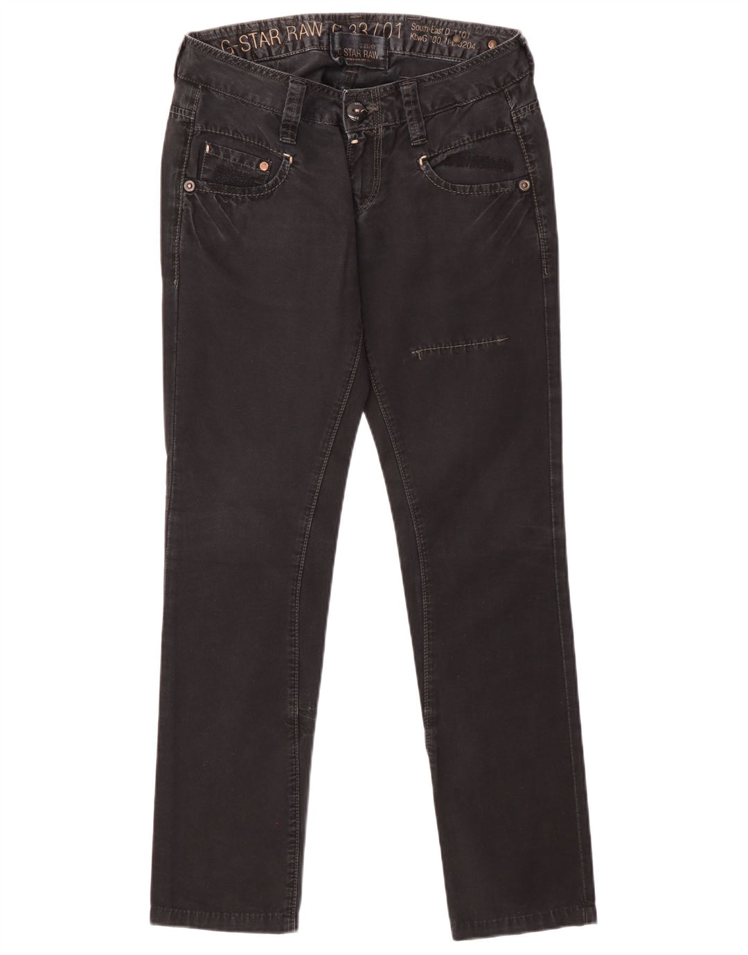 G-Star Jeans Slim Feminino W27 L30 Algodão Preto