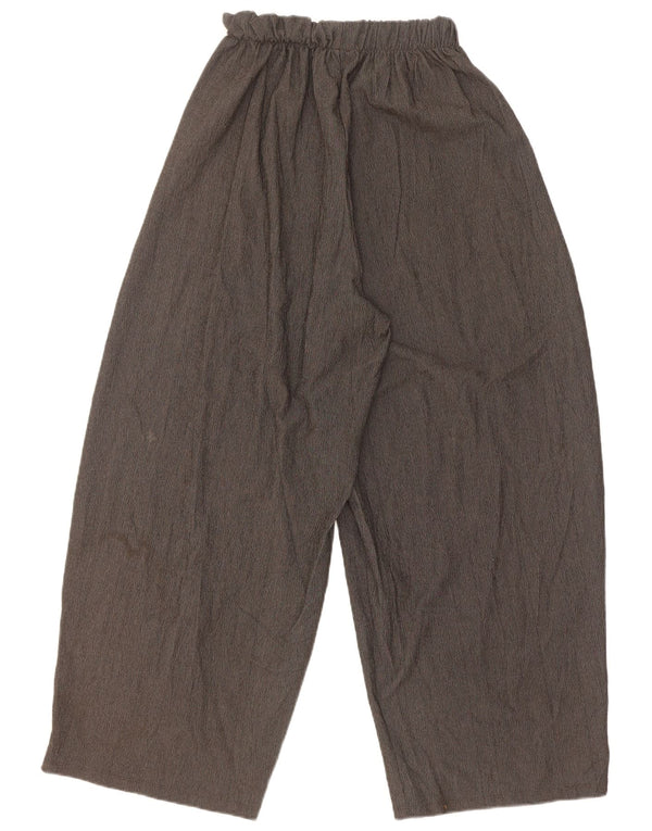 Zara Womens Harem Trousers Medium W28 L27 Grey Polyester