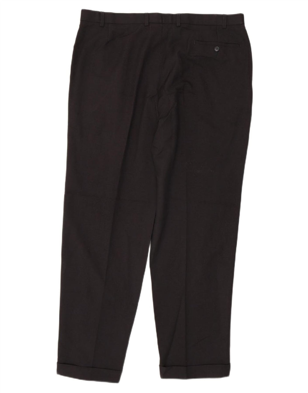 Calça masculina Marks & Spencer Pegged Suit W40 L33 azul marinho poliéster