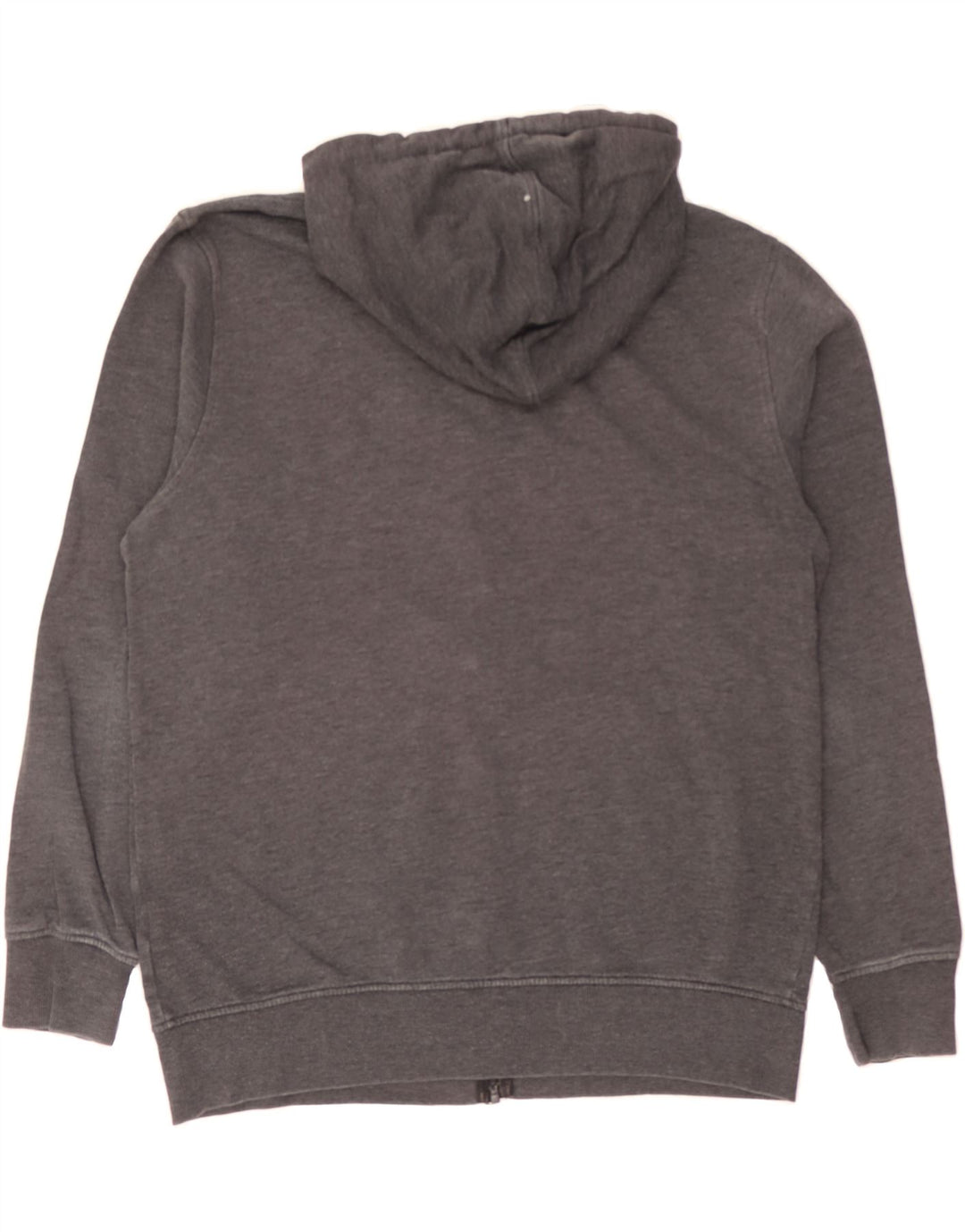 JACK & JONES Mens Graphic Zip Hoodie Sweater XL Grey Cotton Vintage Jack & Jones and Second-Hand Jack & Jones from Messina Hembry 