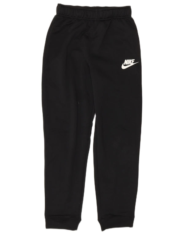 NIKE Meninos Calças de treino Joggers 12-13 anos Grande Poliéster Preto