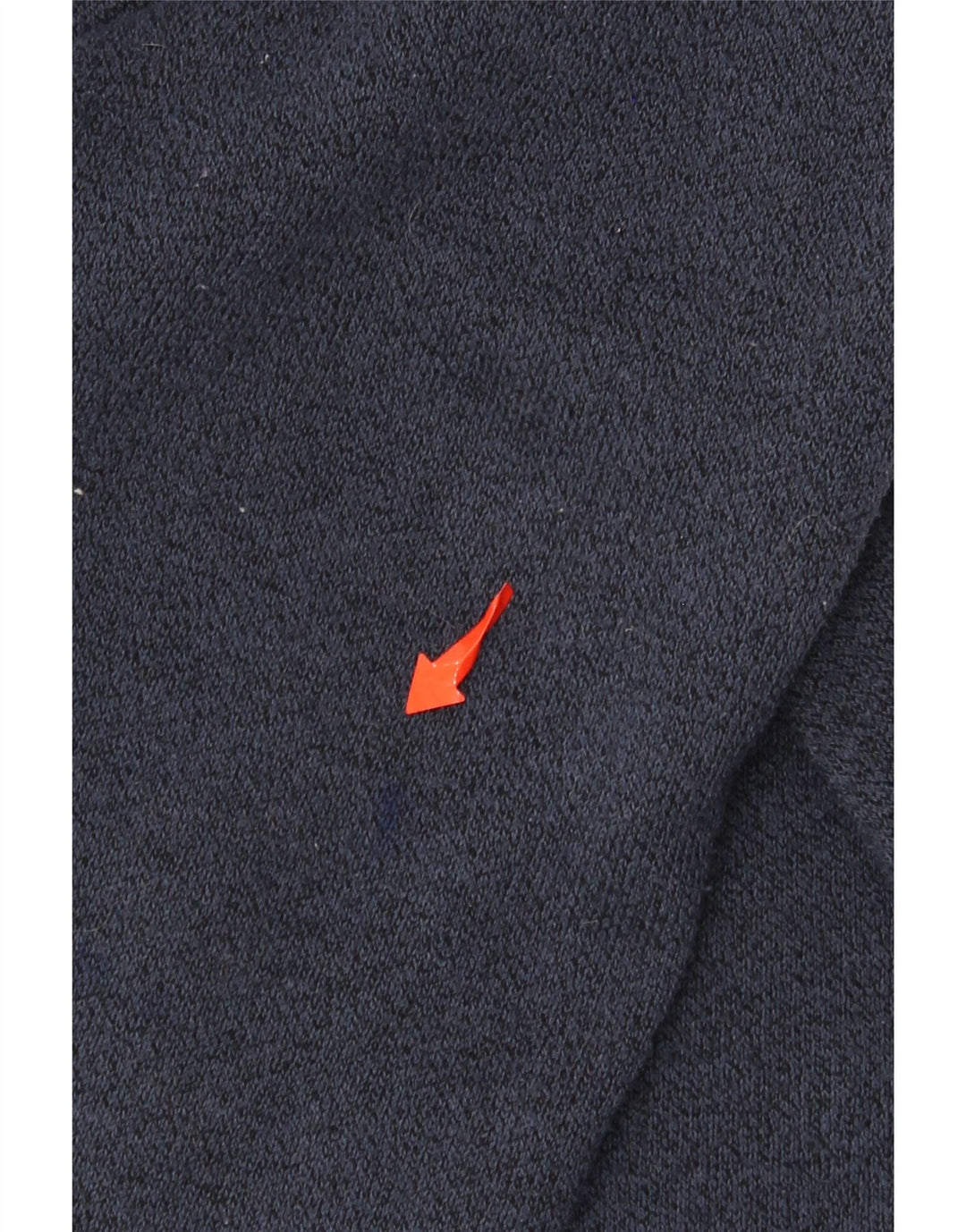 Weird Fish Masculino Zip Neck Moletom Jumper 2XL Poliéster Azul Marinho