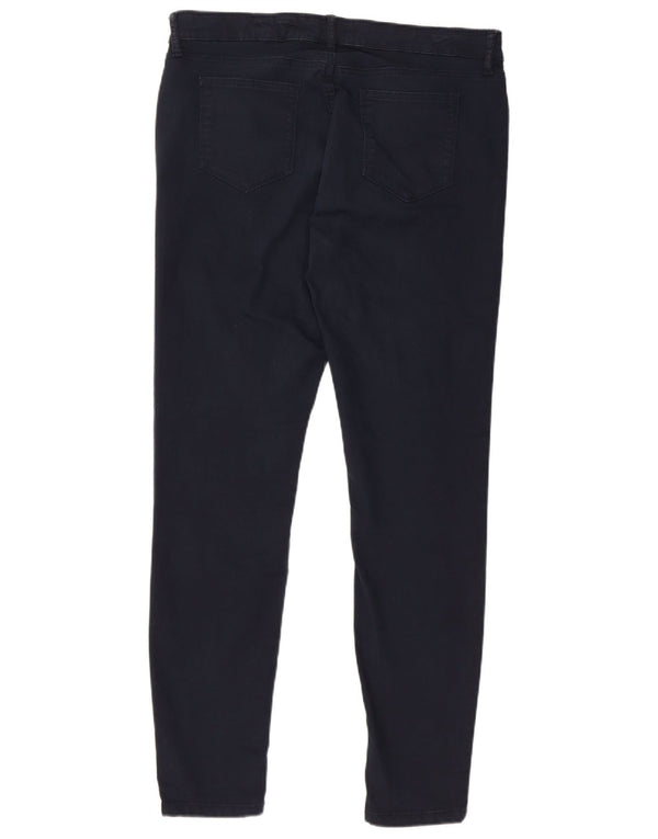 Calça jeans feminina Fat Face UK 14 grande W34 L29 algodão azul marinho