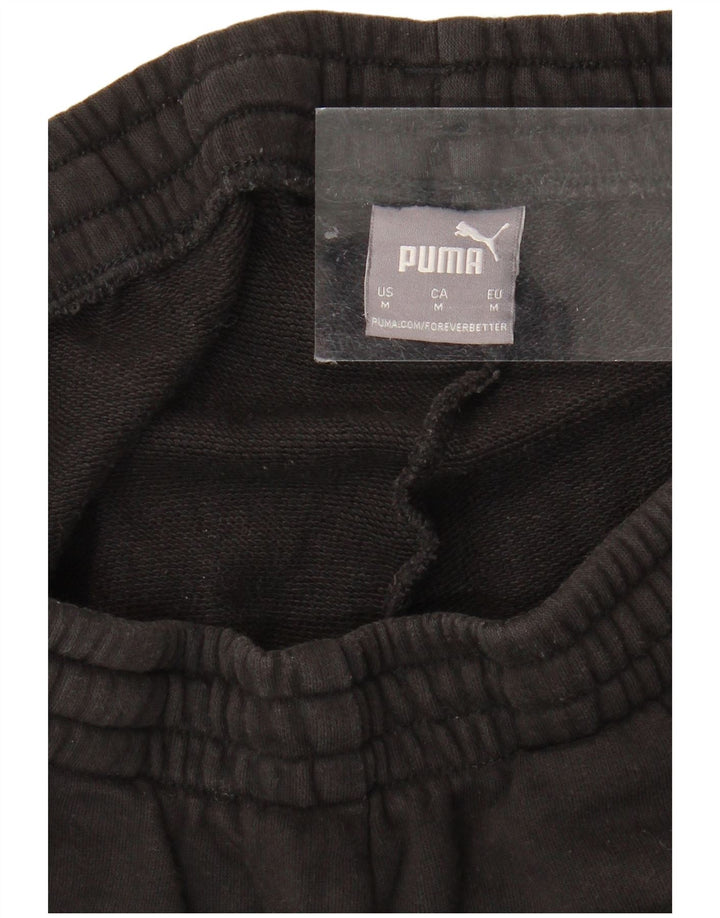 Calça de treino masculina PUMA Graphic Joggers médio preto