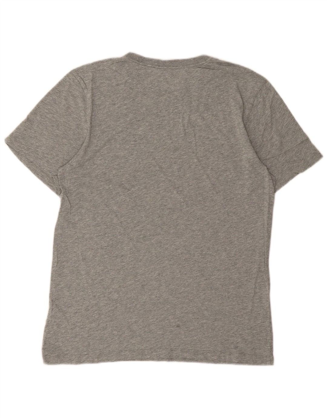 Camiseta masculina NIKE Top Pequeno Algodão Cinza