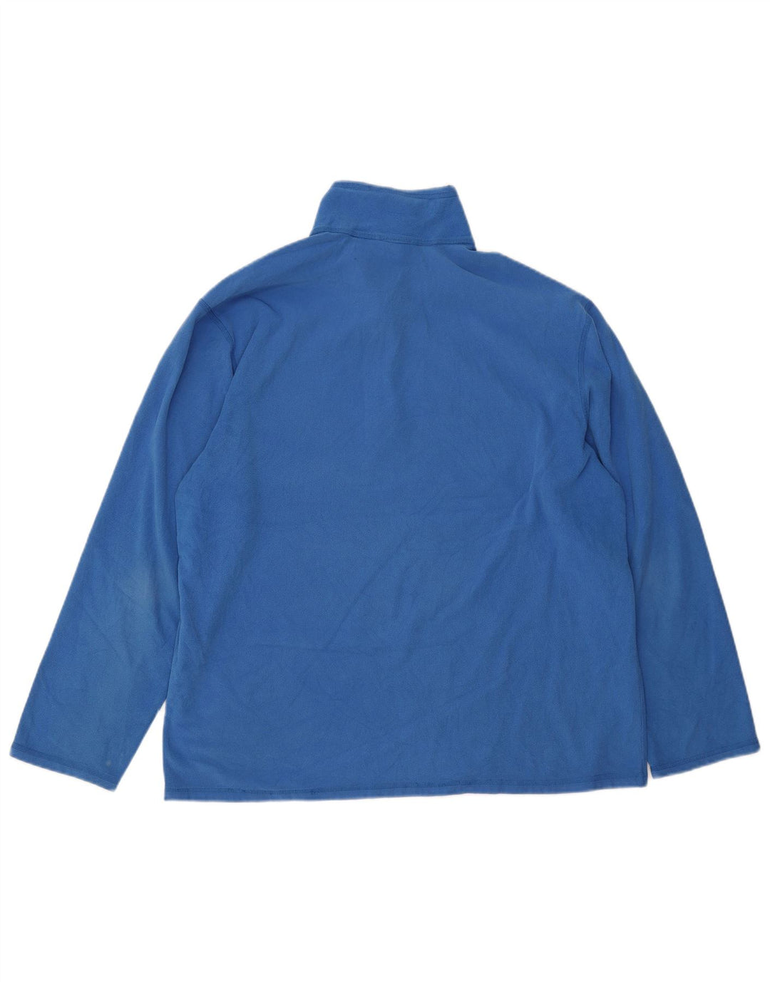 THE NORTH FACE Suéter masculino de lã com zíper e gola XL azul poliéster