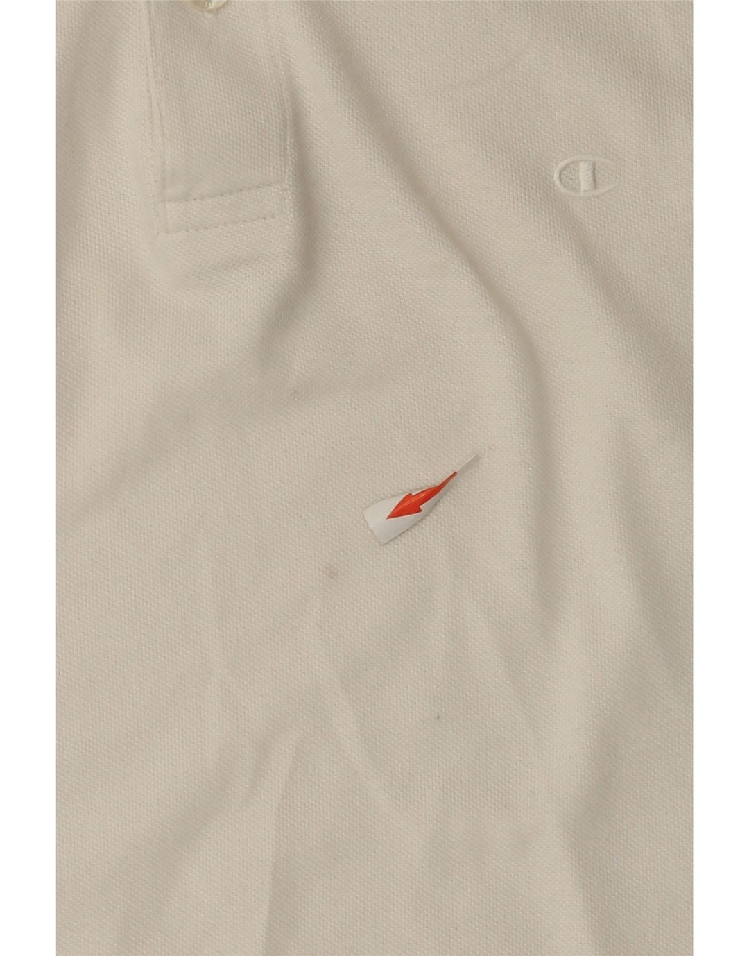 Camisa polo masculina Champion médio algodão branco