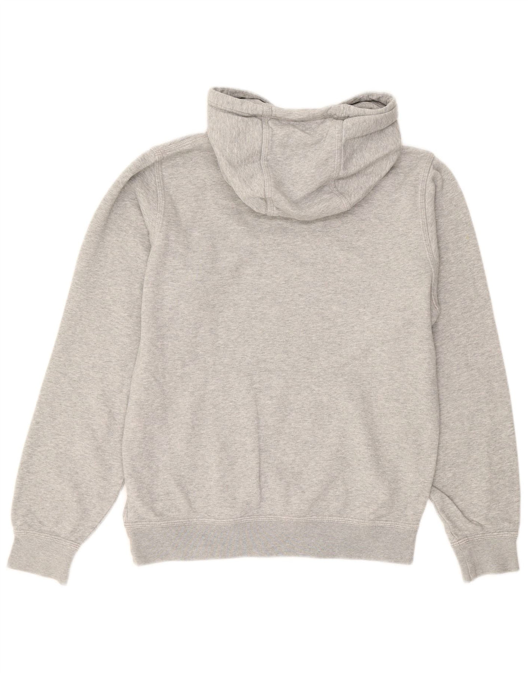 NIKE Mens Hoodie Jumper Pequeno Algodão Cinza