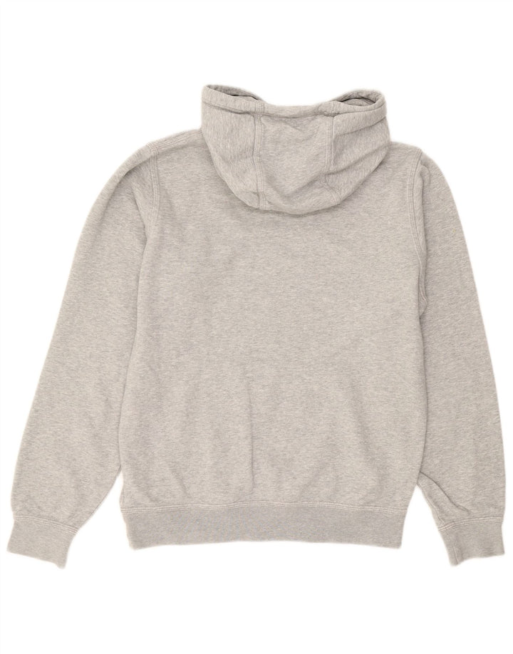 NIKE Mens Hoodie Jumper Pequeno Algodão Cinza