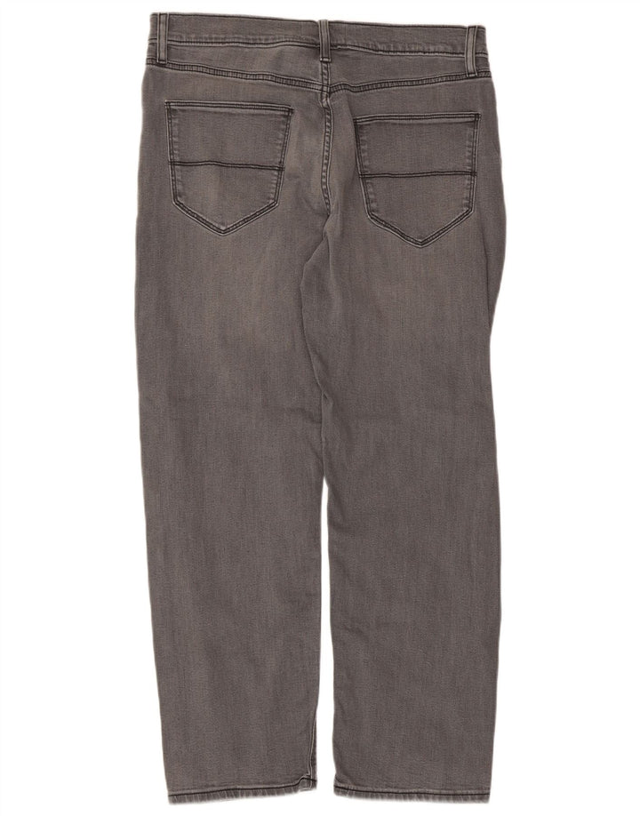 Jeans retos masculinos Marks & Spencer W32 L29 algodão cinza