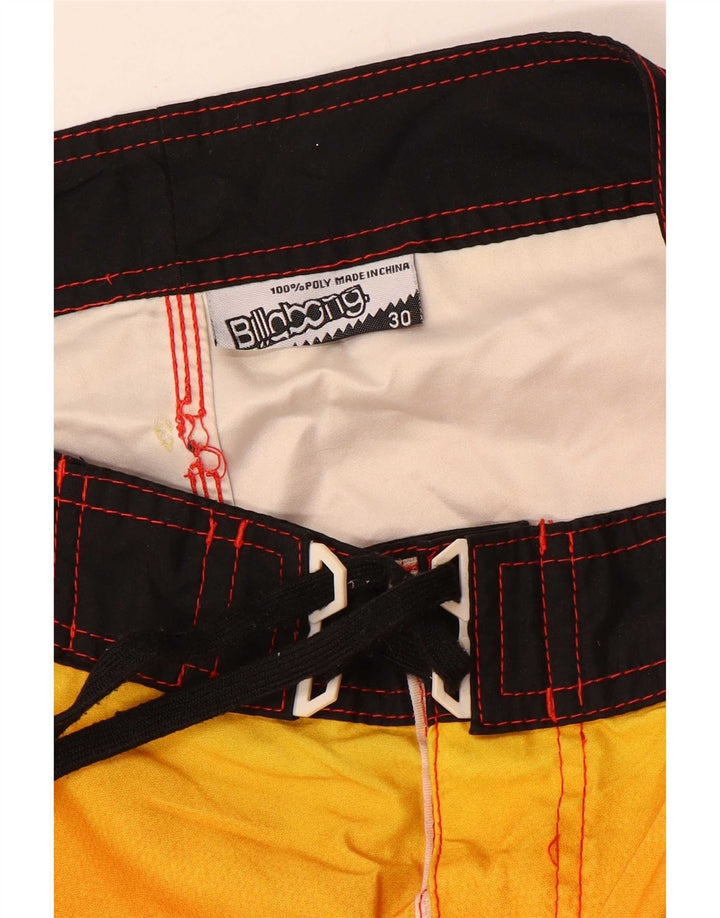 Shorts de natação masculino Billabong gráfico médio multicolorido guingão