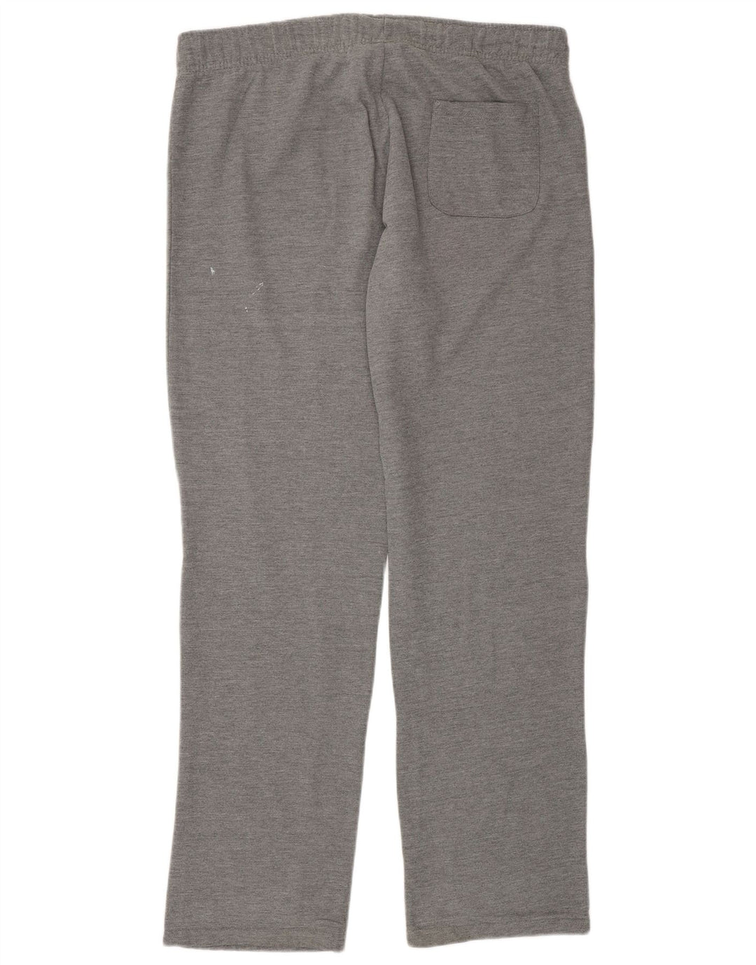 Calça de treino feminina Kappa UK 14 algodão manchado cinza médio